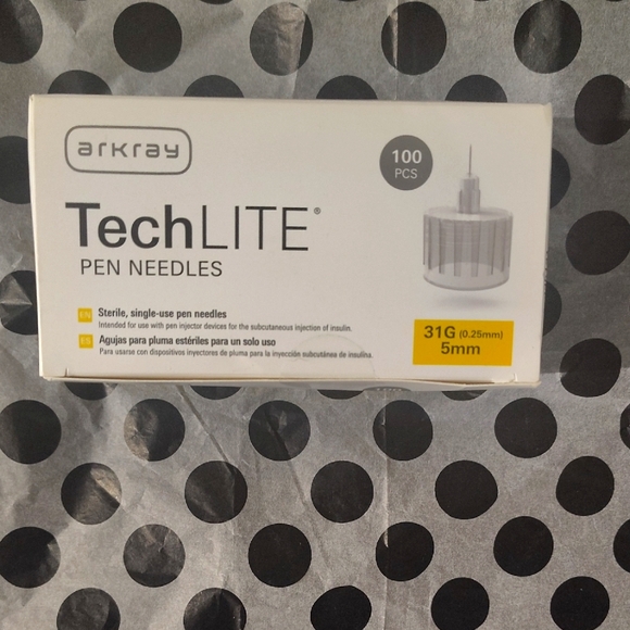 Array TechLITE Pen Needles - 31G, 5mm, Gray - Picture 1 of 6